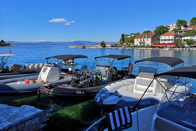 Private Blue Lagoon and 3 islands Tour from Trogir and Split - Necujam shipwreck snorkeling: the stop with extra story
