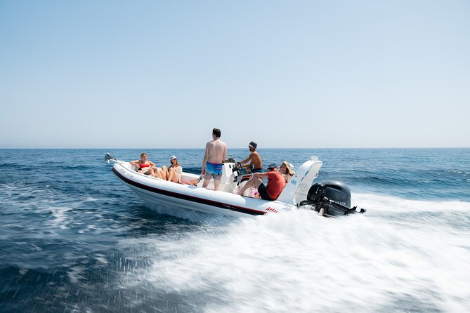 Sea Safari Speedboat Trip in Corfu. Island hopping Sea Tour - The Skippers Matter: Theo, Nic, and a Fun, Pressure-Free Tone
