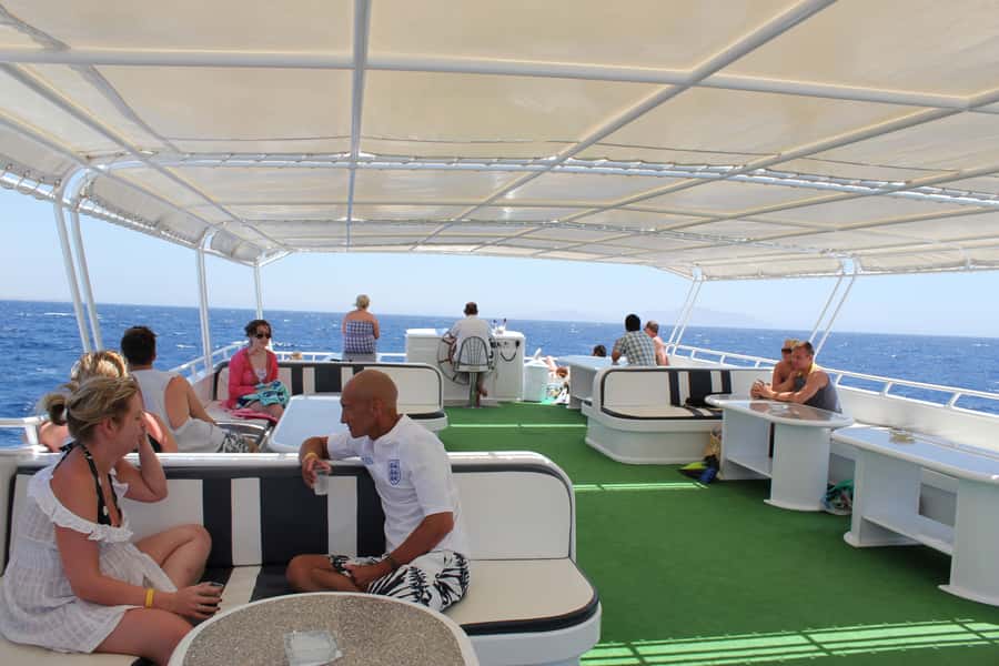 Sharm El-Sheikh: Luxury Ras Mohammed & White Island Cruise - Ras Mohammed and White Island in One Boat Day