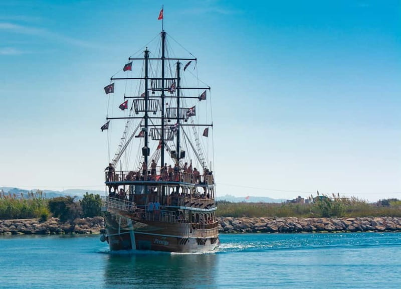 Side: Dolphins Island Cruise with Swimming Stops and Lunch - The Lunch Break and Scenic Coastline Cruising