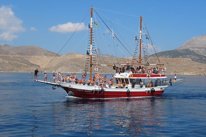 The Santa Maria 3 Island Cruise in the Aegean w/ Free Audio Guide - Pserimos Beach Time: A Calm First Stop