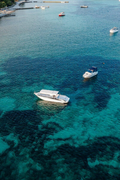 TROGIR: Blue Lagoon & 3 Islands Half-day Speedboat tour - Blue Lagoon on Drvenik Veliki: where the water does the talking