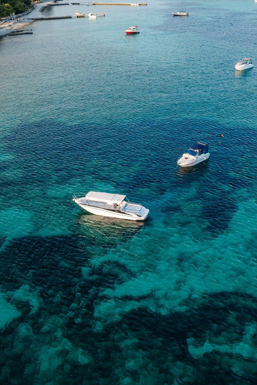 TROGIR: Blue Lagoon & 3 Islands Half-day Speedboat tour - Blue Lagoon on Drvenik Veliki: where the water does the talking