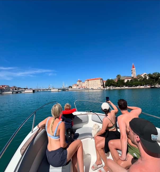 Trogir: Blue Lagoon and 3 Islands Speedboat Tour - Practical packing tips: water shoes, towel, cash, and seat choice
