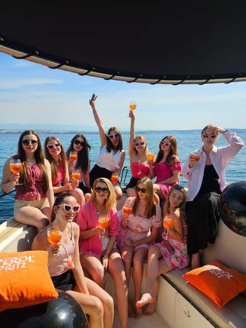 Zadar: 3 Islands Luxury Boat Tour with Aperol Spritz - Stop Three: Galovac (Školji) for a Full Hour in Clear Water