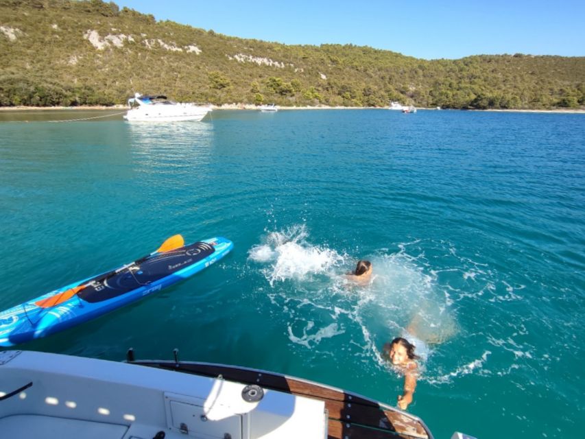 Zadar: Three Islands Private Boat Tour - Kostanj sandy beach: reachable only by boat