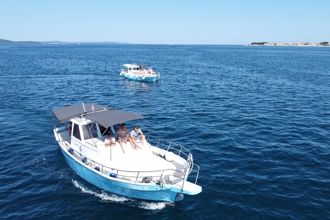 Zadar : Traditional Boat Half Day Island Hopping - Kostanj (Uvala) swim and snorkeling: your first real water break